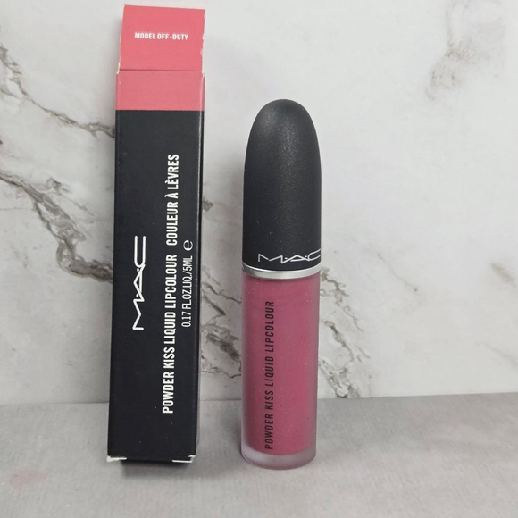 MAC Cosmetics Other - MAC Cosmetics Powder Kiss Liquid Lipcolour in the Shade - MODEL OFF DUTY.